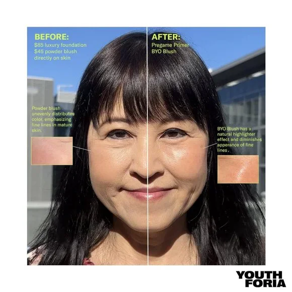 Youthforia BYO BLUSH Color Changing Blush Oil pH react clean beauty makeup NEW - Picture 4 of 9